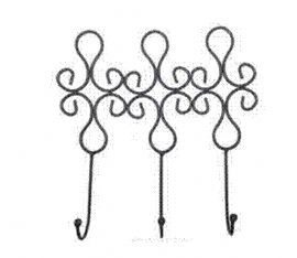 102218 - P LPN GANCHO MARROM 3 TREVOS